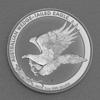 Silbermünze 1oz "Wedge-Tailed Eagle 2015" 