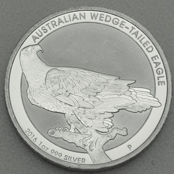 Silbermünze 1oz "Wedge-tailed Eagle" 2016 (Australien)