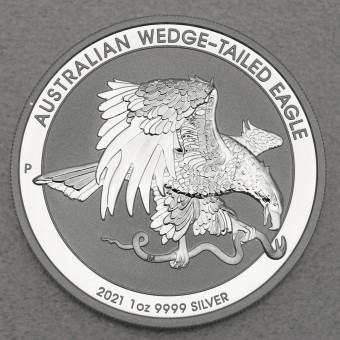 Silbermünze 1oz "Wedge-tailed Eagle" 2021 (Australien)