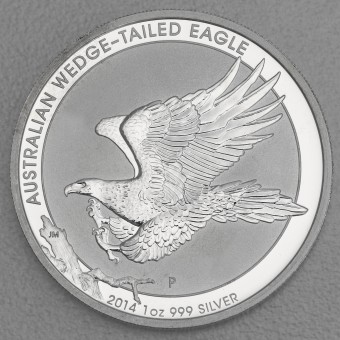 Silbermünze 1oz "Wedge-tailed Eagle" 2014 (Australien)