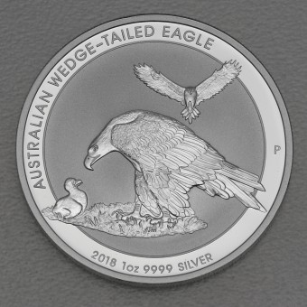 Silbermünze 1oz "Wedge-tailed Eagle" 2018 (Australien)