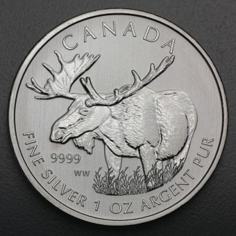 Silbermünze 1oz "Elch" 2012 Wildlife Kanada (Kanada)