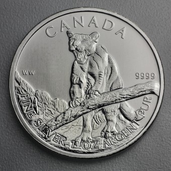 Silbermünze 1oz "Puma" 2012 Wildlife Kanada (Kanada)