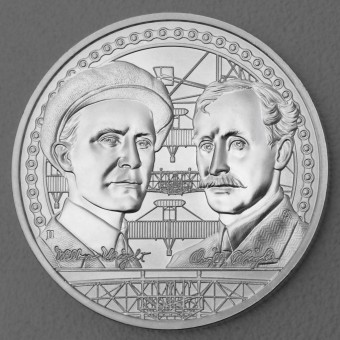 Silbermünze 1oz "Wright Brothers 2022" (Niue) Icons of Inspiration