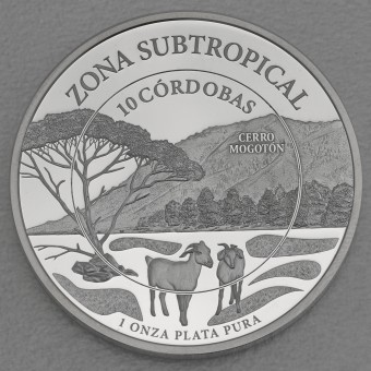 Silbermünze 1oz "Zona Subtropical" 2018 (Nicaragua)