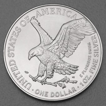 Silbermünze 20 x 1oz "American Eagle" (akt. Jhrg.) Tube (USA)