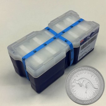 Silbermünze 250 x 1oz "Känguru" 2022 Masterbox (Australien)