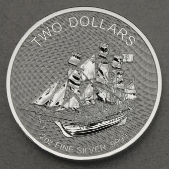 Silbermünze 2oz "Cook Islands-New Generation" 