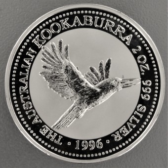 Silbermünze 2oz "Kookaburra - 1996" 