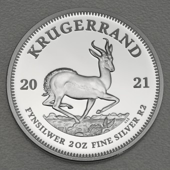 Silbermünze 2oz "Krügerrand 2021" (PP) 