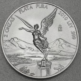 Silbermünze 2oz "Libertad - 2010" 