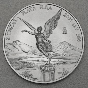 Silbermünze 2oz "Libertad - 2011" 