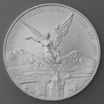 Silbermünze 2oz "Libertad - 2022" 