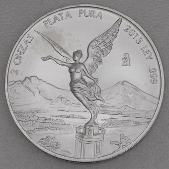 Silbermünze 2oz "Libertad" 2013 (Mexiko)