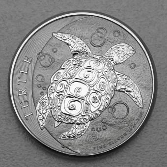 Silbermünze 2oz "Schildkröte" 2016 (Niue)
