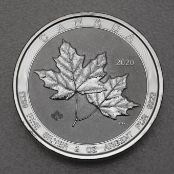 Silbermünze 2oz "Twin Maple Leaf" 2020 (Kanada)