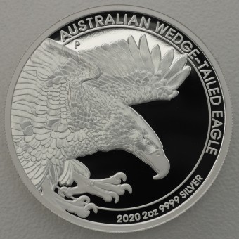 Silbermünze 2oz "Wedge-tailed Eagle" 2020  (PP/Piedfort) (Australien)