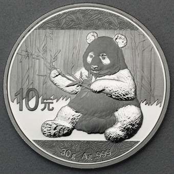 Silbermünze 30g "Panda" 2017 (China)