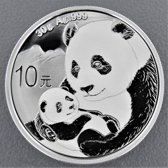 Silbermünze 30g "China Panda - 2019" 