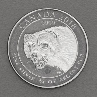 Silbermünze 3/4oz "Wolverine 2018" Kanada 