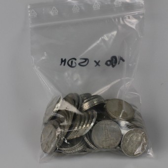 Silbermünze 5 RM-Garnisonsk. (Junk-Bag) 100x 5RM 