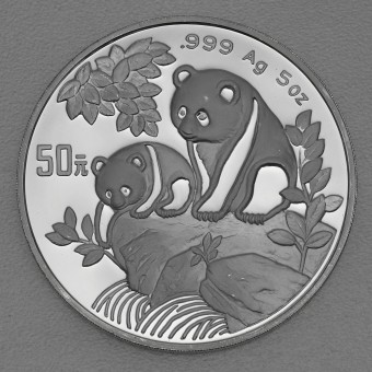 Silbermünze 5oz "Panda" 1992 (China)