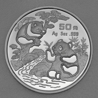 Silbermünze 5oz "Panda" 1994 (China)