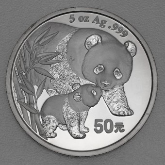 Silbermünze 5oz "China Panda - 2004" 