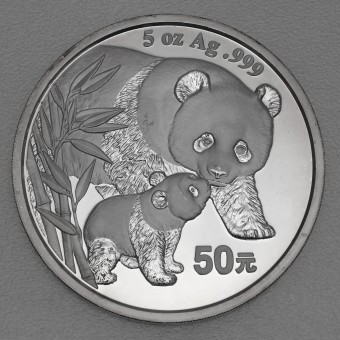 Silbermünze 5oz "Panda" 2004 (China)