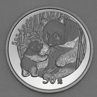 Silbermünze 5oz "Panda" 2005 (China)
