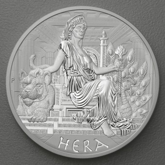 Silbermünze 5oz "Hera" 2022 Gods of Olympus (Tuvalu)