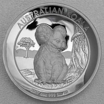 Silbermünze 5oz "Koala" 2017 (PP/HR) (Australien)