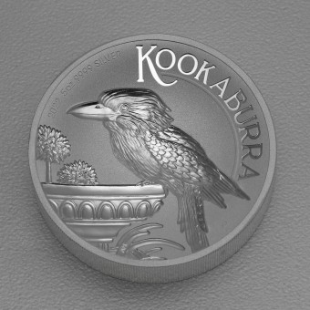 Silbermünze 5oz "Kookaburra" 2022 (Incused) (Australien)