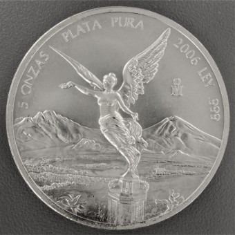 Silbermünze 5oz "Libertad - 2006" 