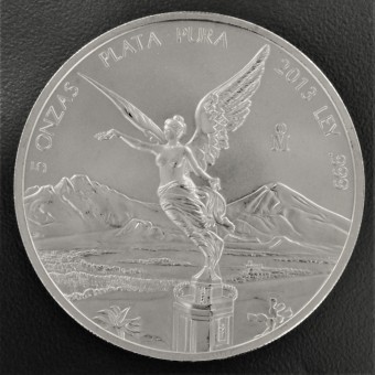Silbermünze 5oz "Libertad" 2013 (Mexiko)