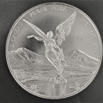 Silbermünze 5oz "Libertad" 2017 (Mexiko)