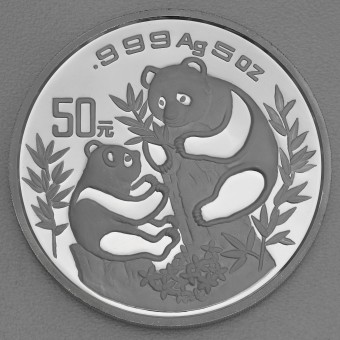 Silbermünze 5oz "Panda" 1993 (China)