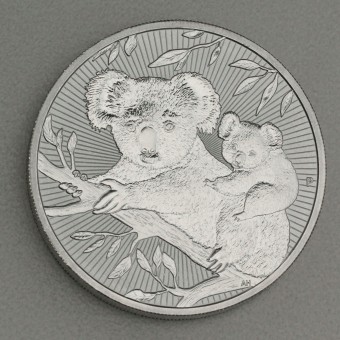 Silbermünze 2oz "Mother & Baby - Koala 2018" Next Generation Serie