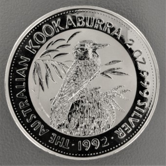 Silbermünze 2oz "Kookaburra - 1992" 
