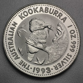 Silbermünze 1oz "Kookaburra - 1993" 
