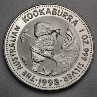 Silbermünze 1oz "Kookaburra" 1993 (Australien)