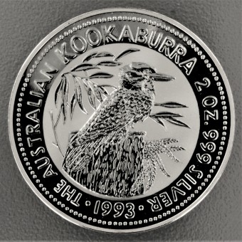 Silbermünze 2oz "Kookaburra - 1993" 