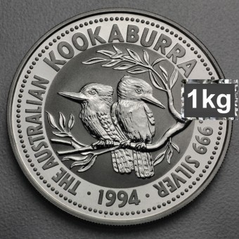 Silbermünze 1kg "Kookaburra - 1994" 