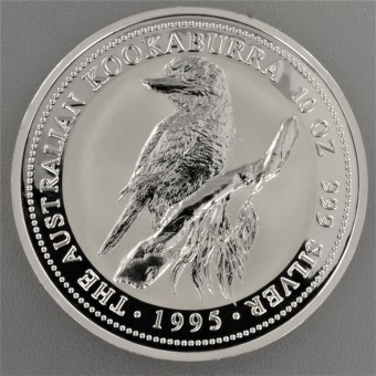 Silbermünze 10oz "Kookaburra - 1995" 