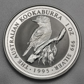 Silbermünze 1oz "Kookaburra" 1995 (Australien)