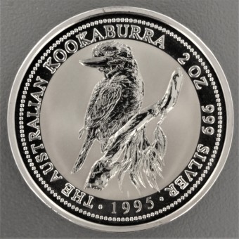 Silbermünze 2oz "Kookaburra - 1995" 