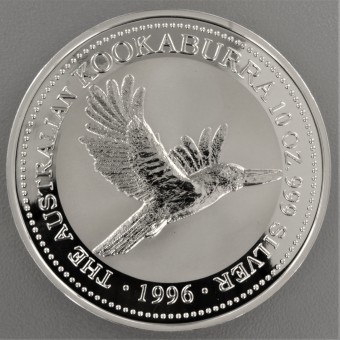 Silbermünze 10oz "Kookaburra - 1996" 