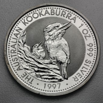 Silbermünze 1oz "Kookaburra - 1997" 