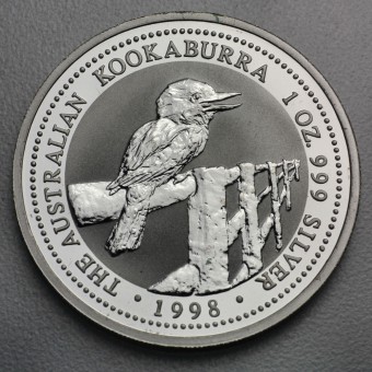 Silbermünze 1oz "Kookaburra - 1998" 