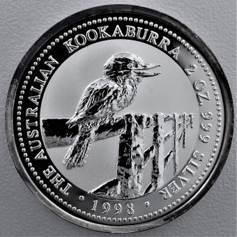 Silbermünze "Kookaburra - 1998" 2oz 